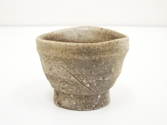 骨董品　陶芸　陶器　常滑焼　甕 道具 ] - 道具 常滑焼 磯部晃造 ぐい呑（共箱） | ネットショップ圭